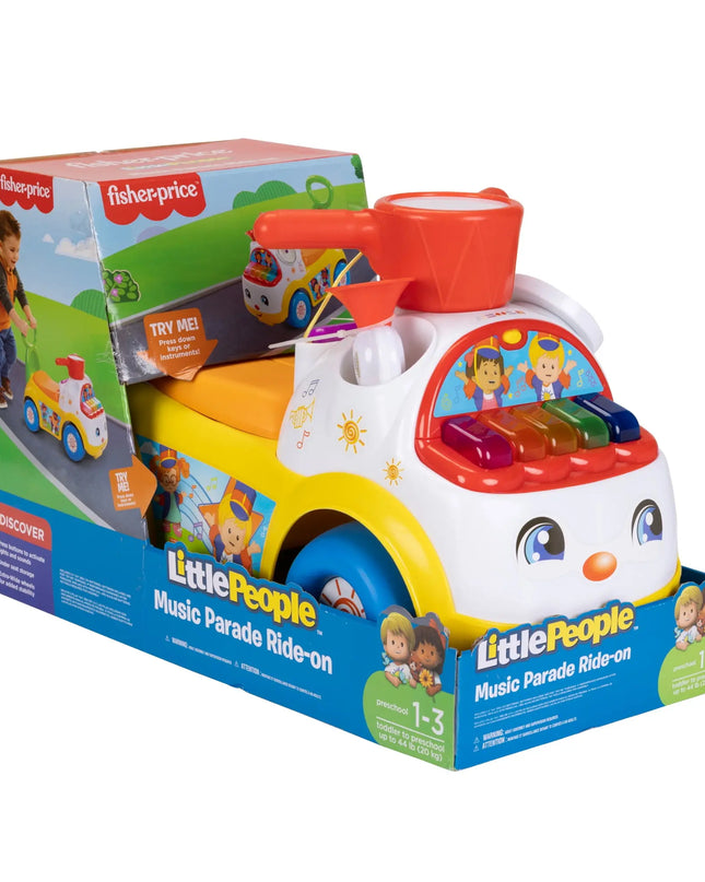 Fisher‑Price Little People Music Parade Ride‑On | Lights & Sounds