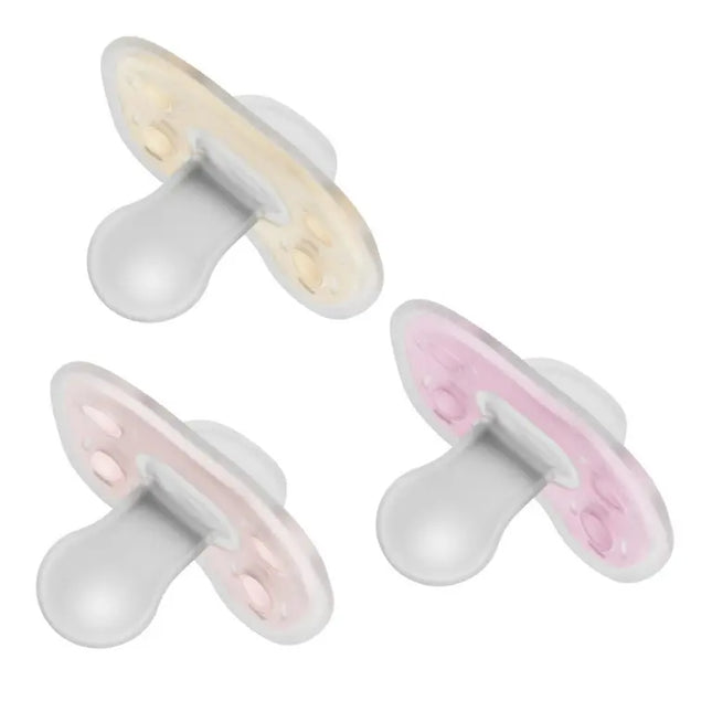 Dr. Brown’s® Advantage One‑Piece Silicone Pacifier 3‑Pack (0–6 Months)
