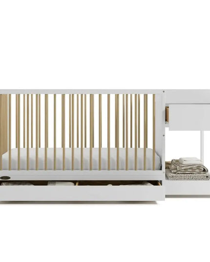 Graco™ Teddi 5‑in‑1 Convertible Crib & Changer with Drawer