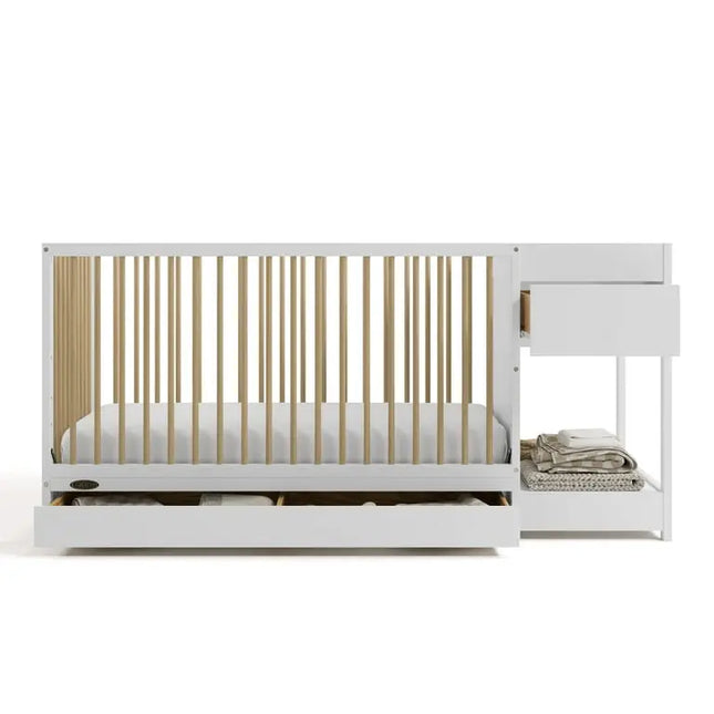 Graco™ Teddi 5‑in‑1 Convertible Crib & Changer with Drawer