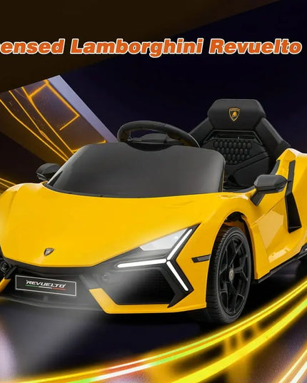 Kerry Yoo 12V Licensed Lamborghini Revuelto Ride-On Car | Kids