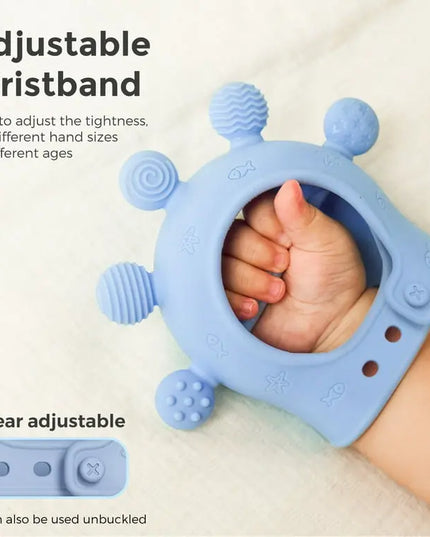 Momcozy™ Silicone Baby Teether Toy | BPA‑Free for 0–12 Months