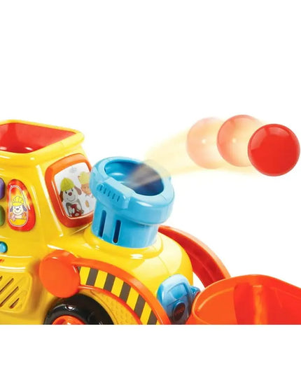 VTech® Pop‑a‑Balls™ Push & Pop Bulldozer | Learning Push‑Along Toy