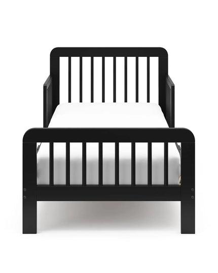 Storkcraft® Pasadena Toddler Bed | Guardrails & Footboard | Fits Crib Mattress