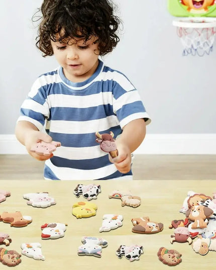 Joyfy™ Animal Alphabet Magnetic Letters
