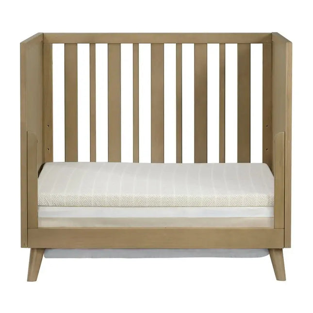 Oxford Baby Renwick 3‑in‑1 Mini Convertible Crib | Slanted Legs & Panel Sides