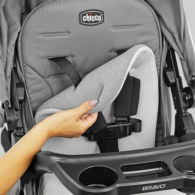 Chicco™ Bravo® LE ClearTex® Stroller with Reversible Seat Cushion & Smart-Fold