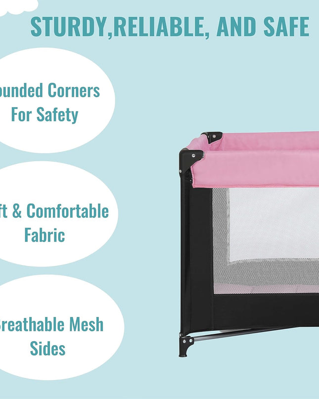 Dream on Me™ Zazzy Portable Playard with Bassinet & Travel Bag
