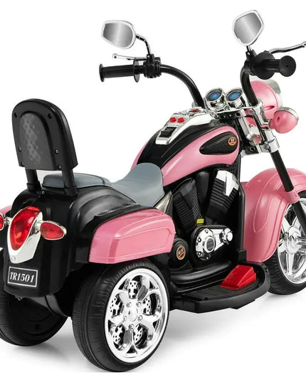 Costway 3‑Wheel Battery-Powered Ride‑On Motorcycle (6 V)