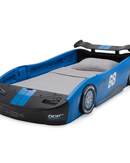 Delta Children™ Turbo Race Car Twin Bed | Kids’ Speedy Racecar Frame