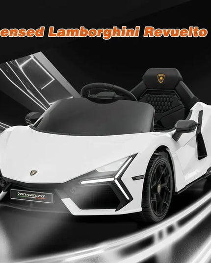 Kerry Yoo 12V Licensed Lamborghini Revuelto Ride-On Car | Kids