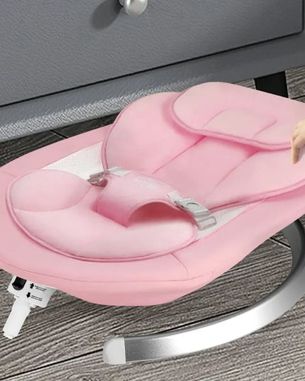 HARPPA™ Electric Baby Swing – 5 Speeds, Remote Control, Bluetooth Music + Mosquito Net | Nursery Essential