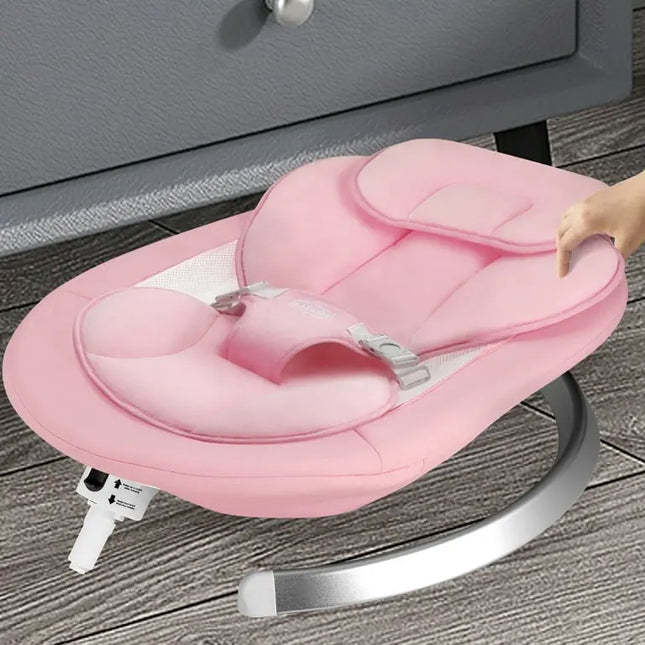 HARPPA™ Electric Baby Swing – 5 Speeds, Remote Control, Bluetooth Music + Mosquito Net | Nursery Essential