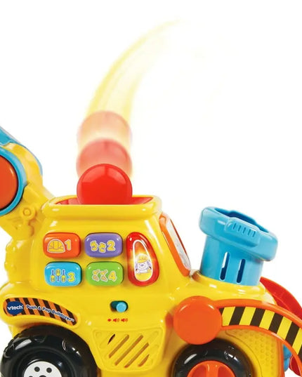 VTech® Pop‑a‑Balls™ Push & Pop Bulldozer | Learning Push‑Along Toy