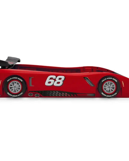 Delta Children™ Turbo Race Car Twin Bed | Kids’ Speedy Racecar Frame