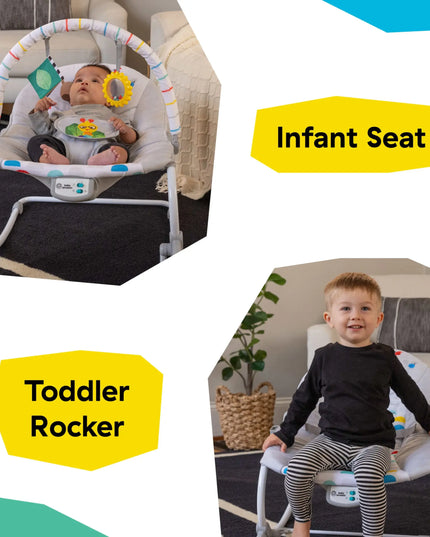 Baby Einstein Dean’S Discovery Spot Musical Infant to Toddler Rocker, Ages 0 Months+