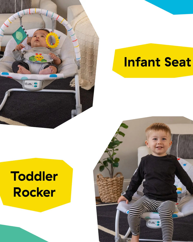 Baby Einstein Dean’S Discovery Spot Musical Infant to Toddler Rocker, Ages 0 Months+