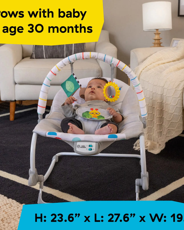 Baby Einstein Dean’S Discovery Spot Musical Infant to Toddler Rocker, Ages 0 Months+