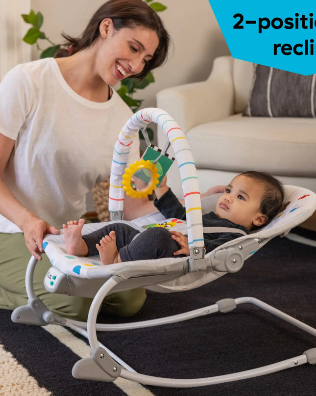 Baby Einstein Dean’S Discovery Spot Musical Infant to Toddler Rocker, Ages 0 Months+