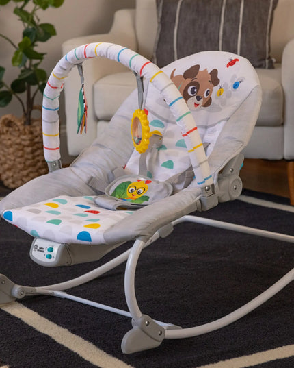 Baby Einstein Dean’S Discovery Spot Musical Infant to Toddler Rocker, Ages 0 Months+