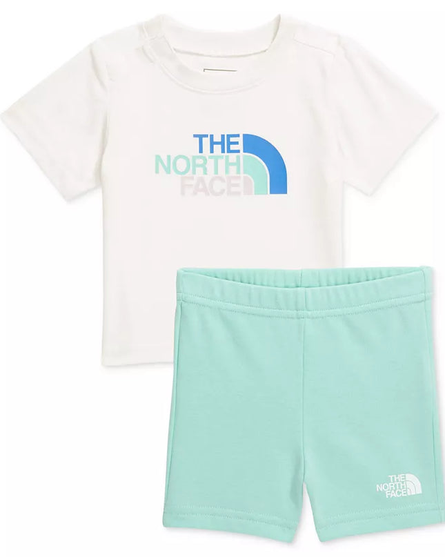 Baby Girls Logo T‑Shirt & Shorts 2‑Piece Set