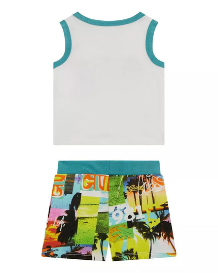 GUESS Baby Boys Tank Top & Shorts Set
