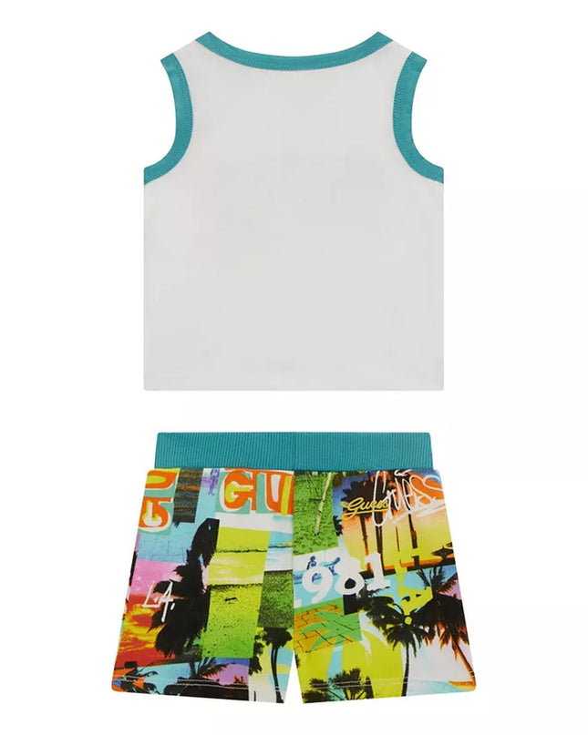 GUESS Baby Boys Tank Top & Shorts Set