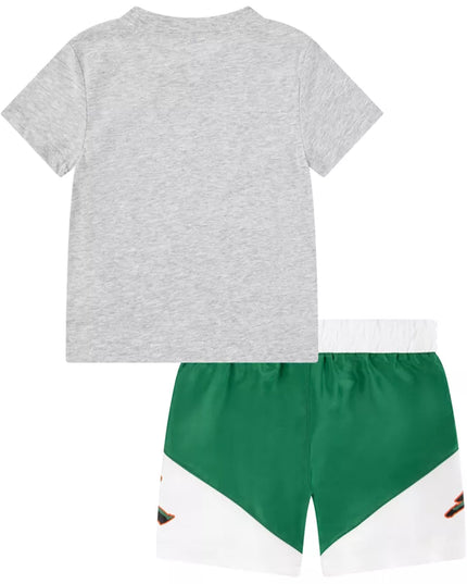 Jordan Toddler Boys 2‑Piece Stacked Play Shorts & T‑Shirt Set