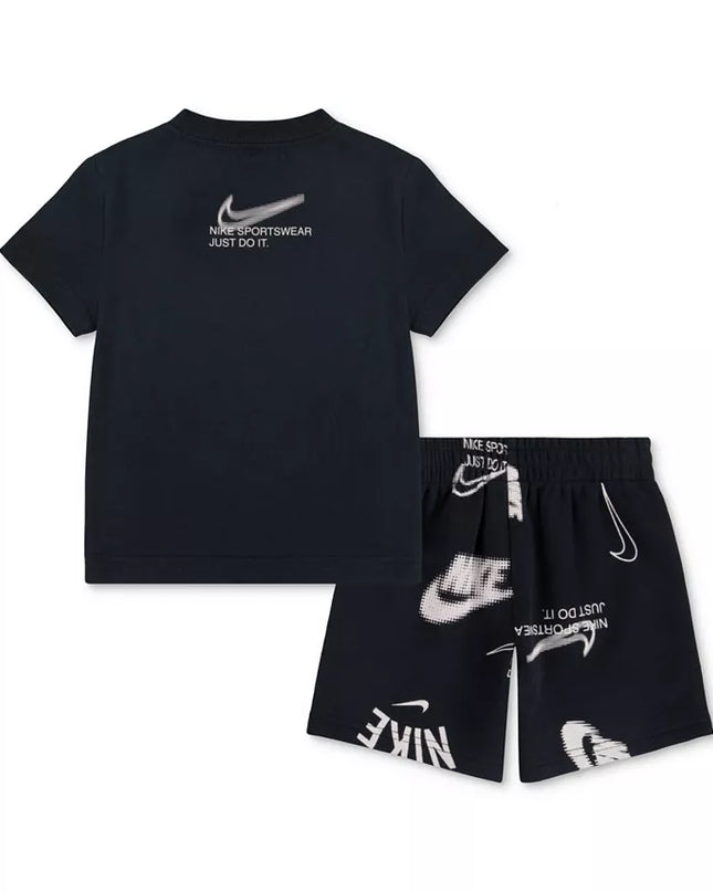 Nike Toddler Club Brand Energy T‑Shirt & Shorts, 2‑Piece Set