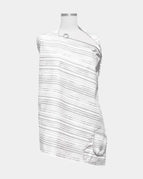 Grey water colored stripes