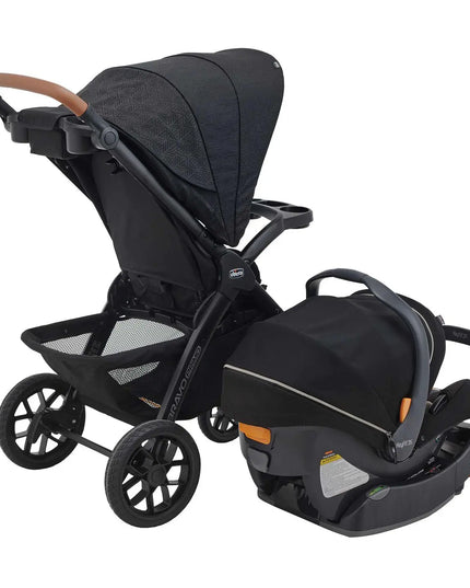 Chicco Bravo® Primo Quick-Fold Travel System with KeyFit® 35 Zip Infant Car Seat