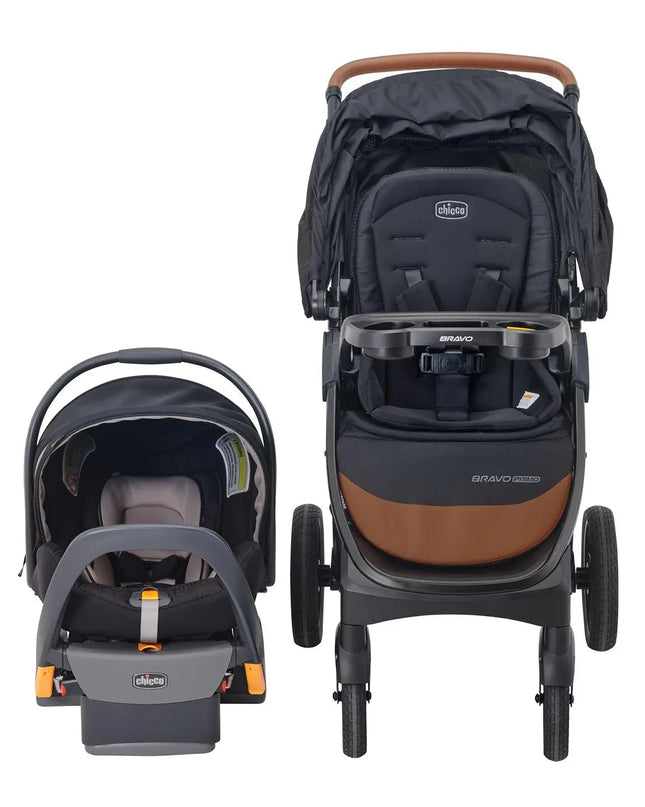 Chicco Bravo® Primo Quick-Fold Travel System with KeyFit® 35 Zip Infant Car Seat