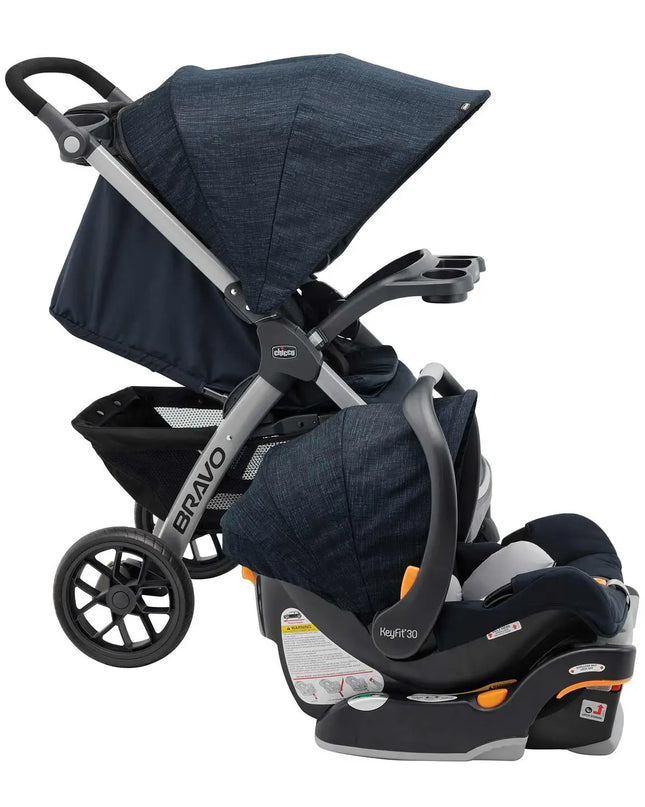 Chicco™ Bravo® 3-in-1 Trio Travel System – Bravo Stroller & KeyFit® 30 Infant Car Seat