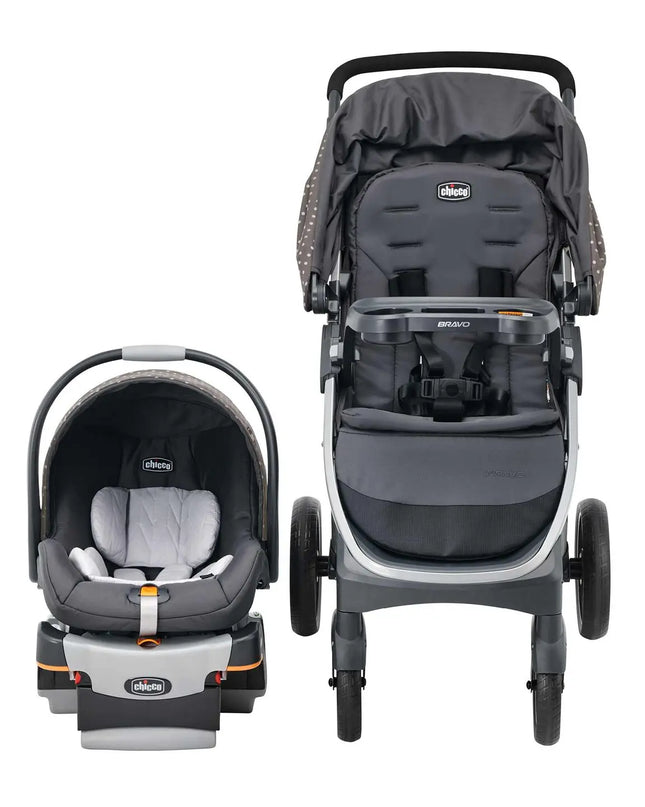 Chicco™ Bravo® 3-in-1 Trio Travel System – Bravo Stroller & KeyFit® 30 Infant Car Seat