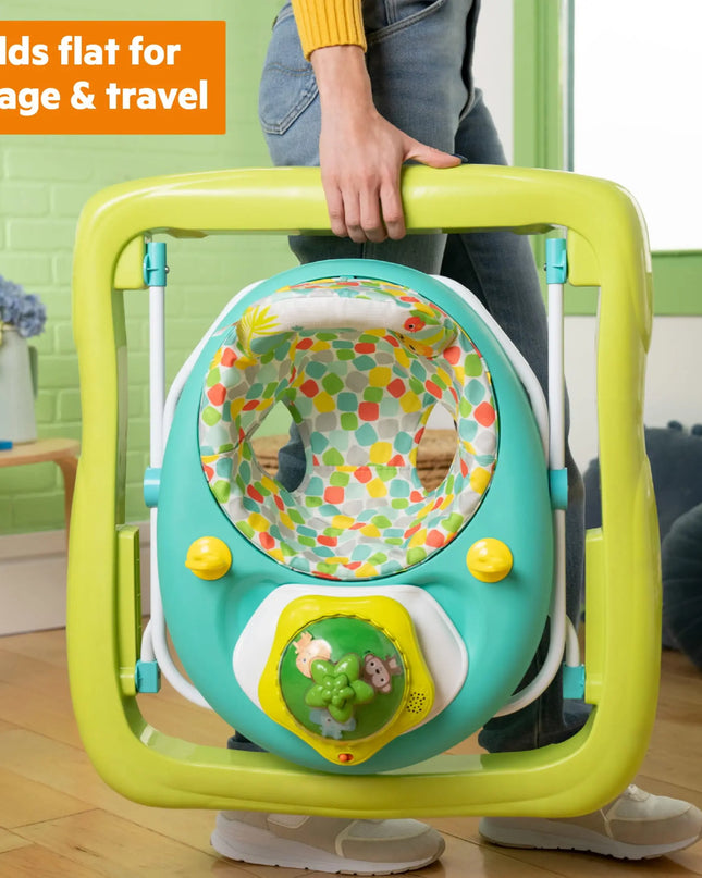 Bright Starts Wanderlights 2-In-1 Baby Walker for Infants
