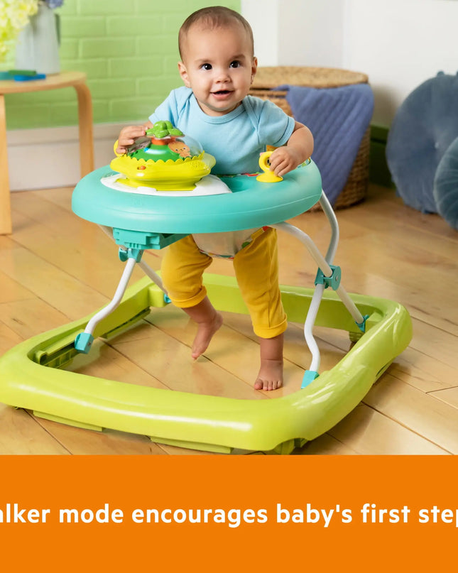 Bright Starts Wanderlights 2-In-1 Baby Walker for Infants