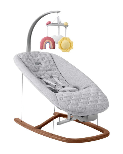 Chicco Float™ Baby Seat – Organic Cotton Infant Bouncer with Toy Bar