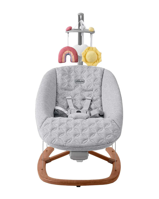 Chicco Float™ Baby Seat – Organic Cotton Infant Bouncer with Toy Bar