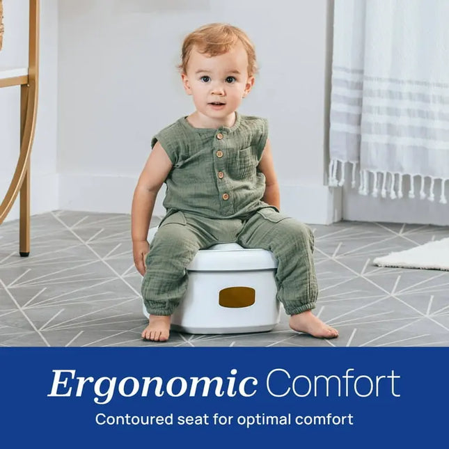 Chicco™ 3-in-1 Potty Training System – Toddler Potty, Toilet Topper & Step Stool with Adjustable Spray Shield