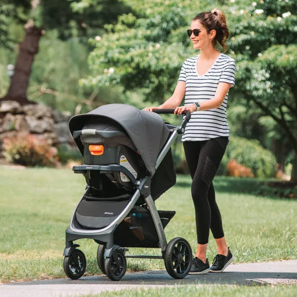 Chicco™ Bravo® Quick-Fold Stroller – 3-in-1 Travel System Frame, Infant & Toddler Stroller