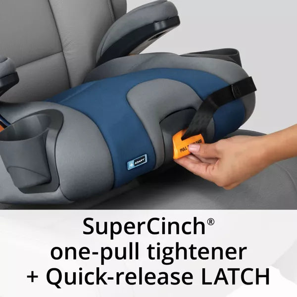 Child car seat with SuperCinch one-pull tighten器 and Quick-release LATCH system