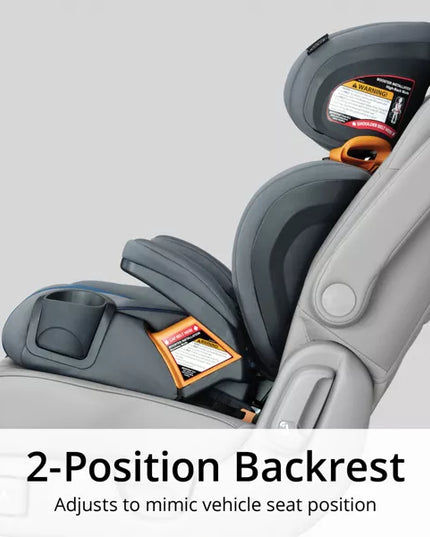 Chicco™ KidFit® ClearTex® Plus High-Back & Backless Booster Car Seat