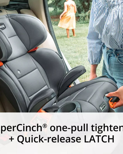 Chicco™ KidFit® ClearTex® Plus High-Back & Backless Booster Car Seat