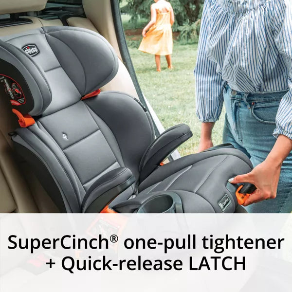 Chicco™ KidFit® ClearTex® Plus High-Back & Backless Booster Car Seat