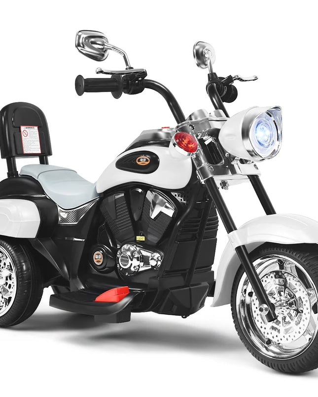 Costway 3‑Wheel Battery-Powered Ride‑On Motorcycle (6 V)