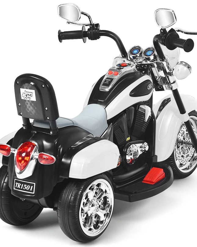 Costway 3‑Wheel Battery-Powered Ride‑On Motorcycle (6 V)