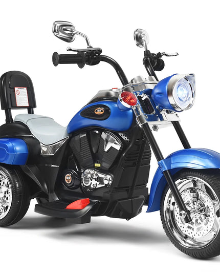 Costway 3‑Wheel Battery-Powered Ride‑On Motorcycle (6 V)
