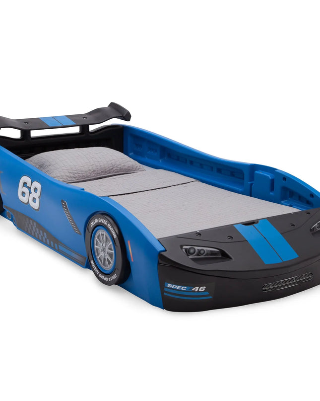 Delta Children™ Turbo Race Car Twin Bed | Kids’ Speedy Racecar Frame