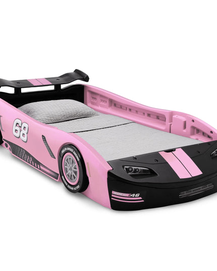 Delta Children™ Turbo Race Car Twin Bed | Kids’ Speedy Racecar Frame