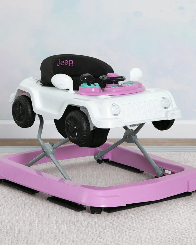 Delta Children™ Jeep Wrangler 3‑in‑1 Activity Walker | Grow-With-Me Design